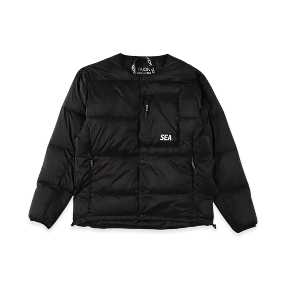 WIND AND SEA x TAION Inner Down "Black"