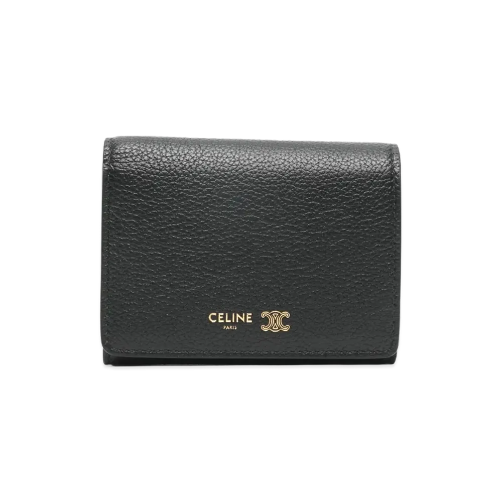 CELINE Women's Capsule Wallets "Black"