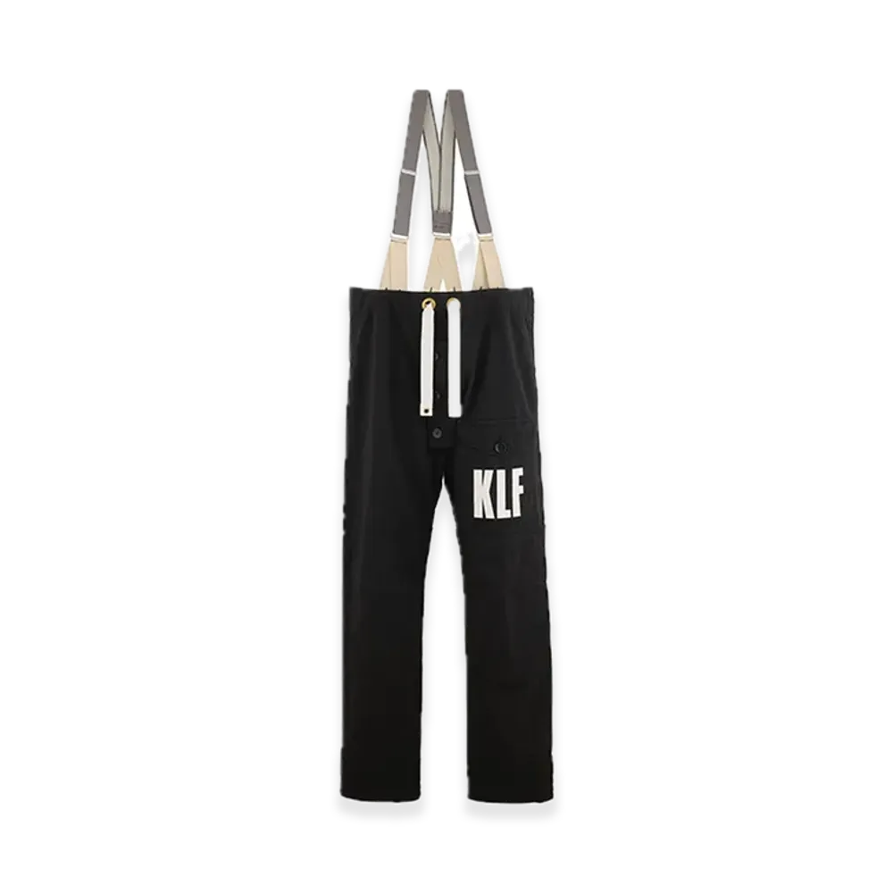 SAINT Mxxxxxx x The KLF Suspenders Pants "Black"