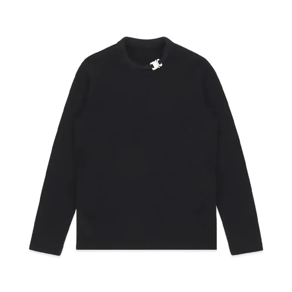 1017 ALYX 9SM Buckle Crewneck Sweater "Black"