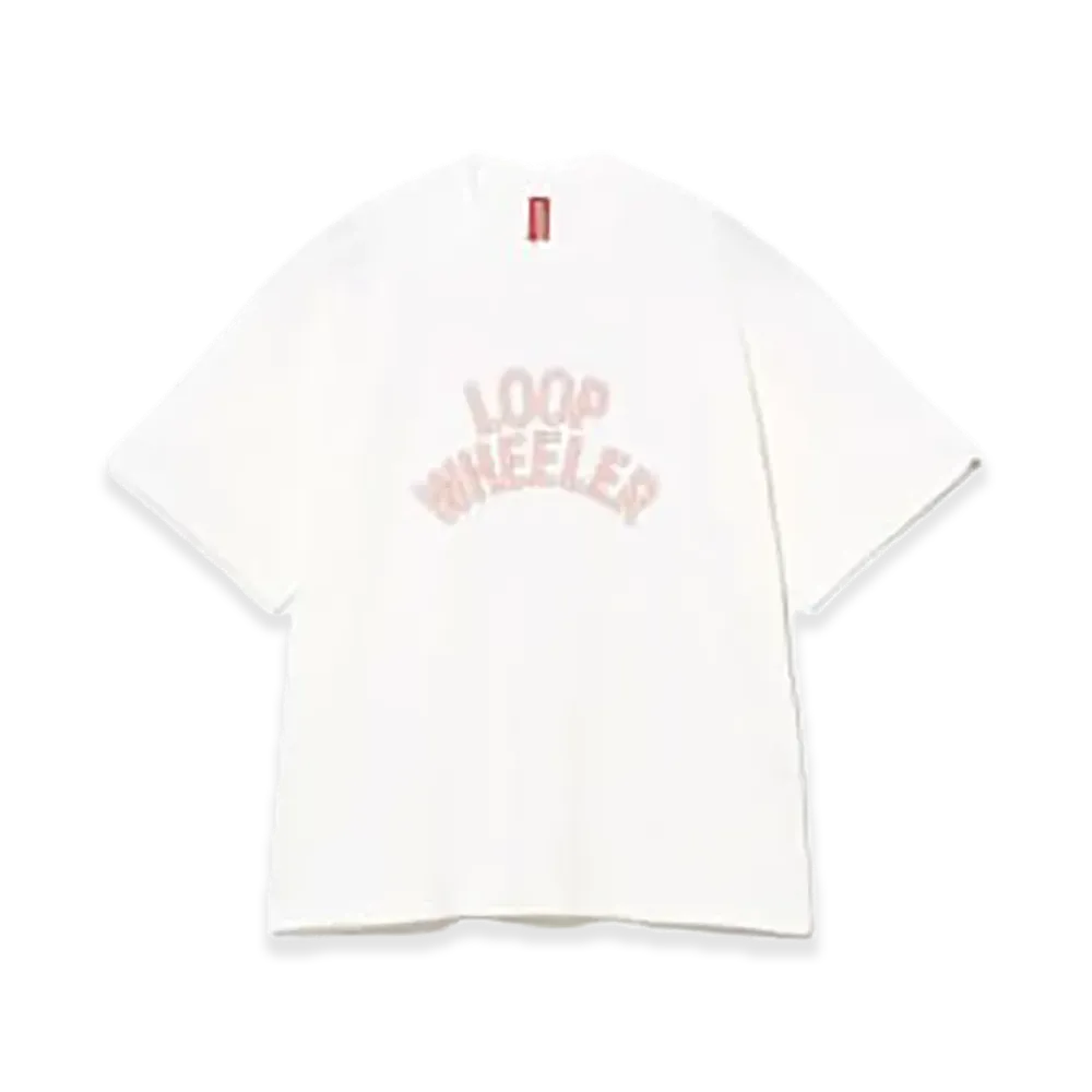 BEAMS JAPAN x LOOPWHEELER Graphic T-Shirt "White"