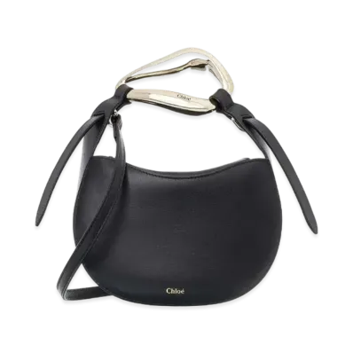 Chloe Kiss Small Bag In Small Grain Calfskin "Black"