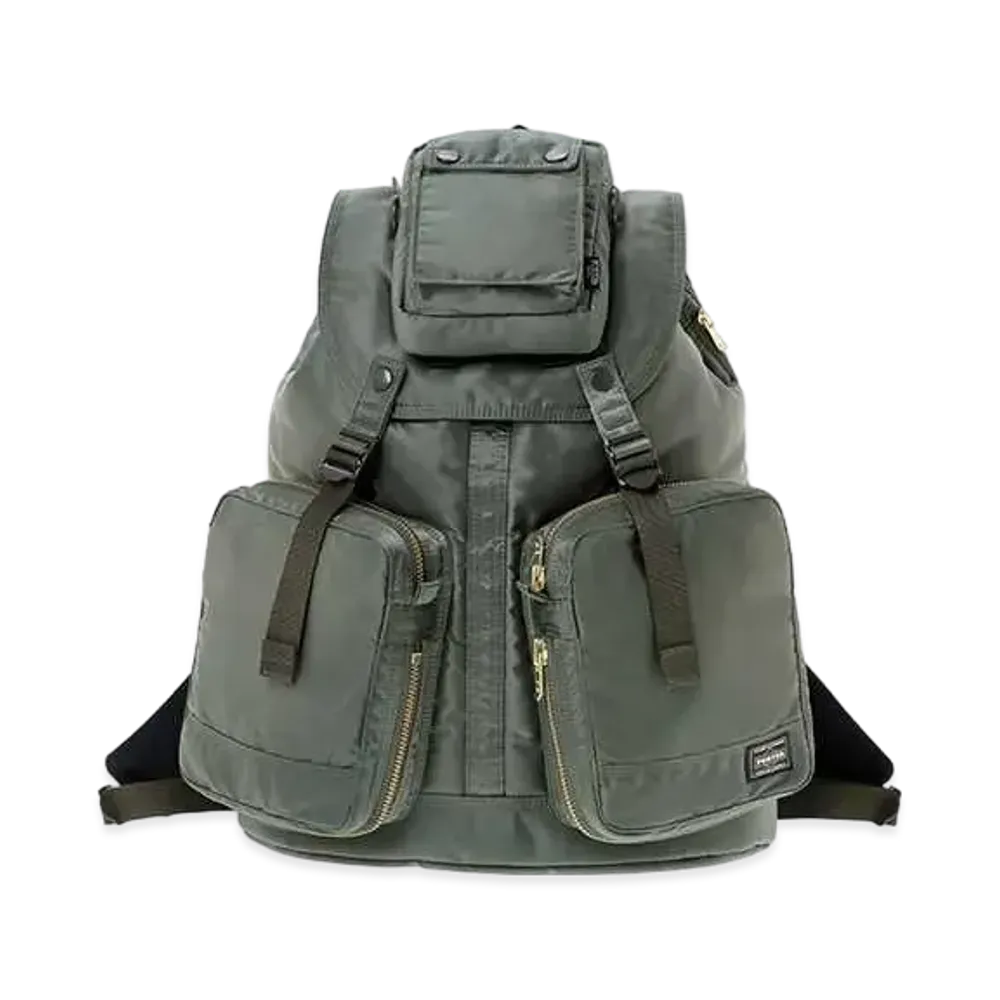 PORTER / TANKER Rucksack (L) "Sage Green"