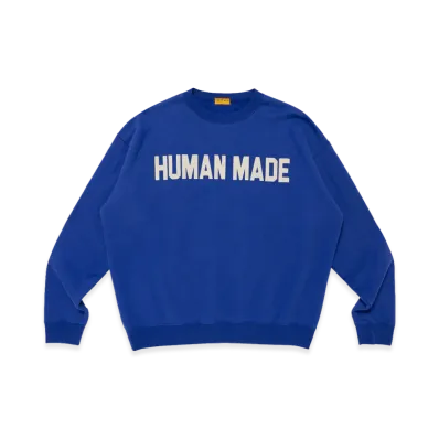 HUMAN MADE Wide Sweatshirt "Blue"