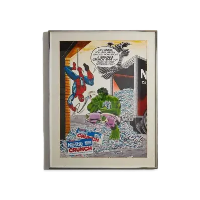 Kith Original Artwork for Nestle / Marvel Campaign "Multi"