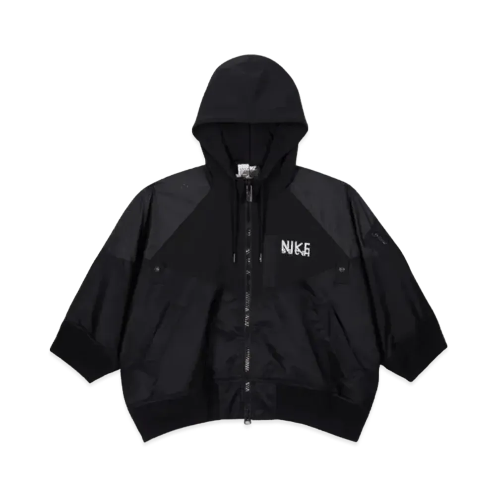 Nike x Sacai NRG Full Zip Hooded Jackett "Black"