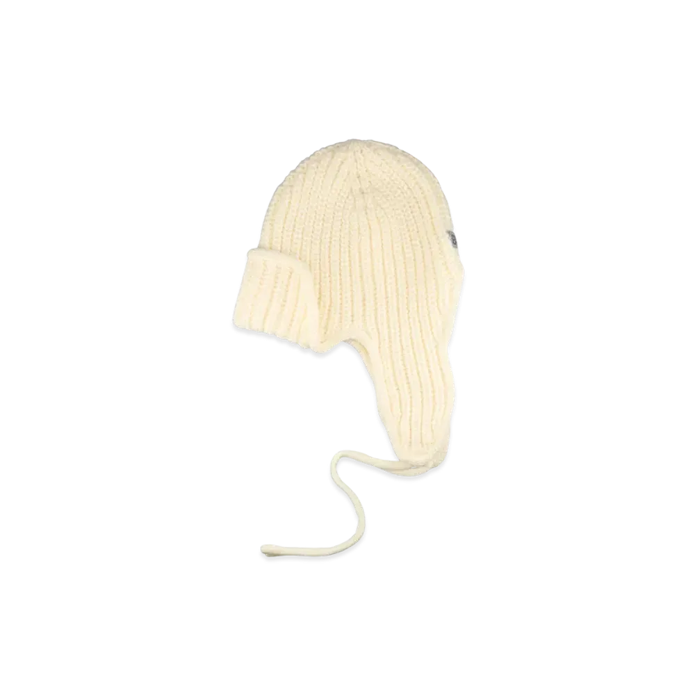 WIND AND SEA Knit Flight Cap "Off White"