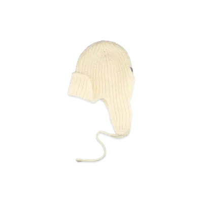 WIND AND SEA Knit Flight Cap "Off White"