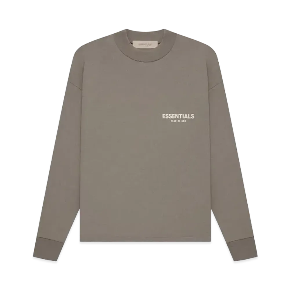 FEAR OF GOD ESSENTIALS LS Tee "Desert Taupe"