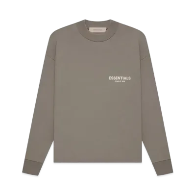 FEAR OF GOD ESSENTIALS LS Tee "Desert Taupe"