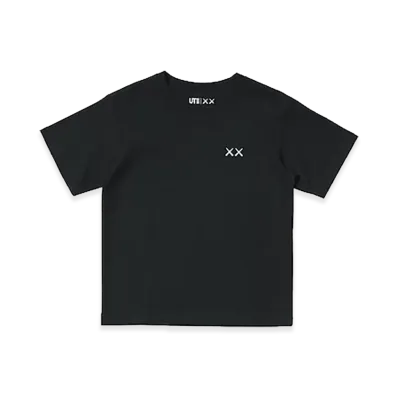UNIQLO x KAWS UNIVERSE Kids UT "Black"