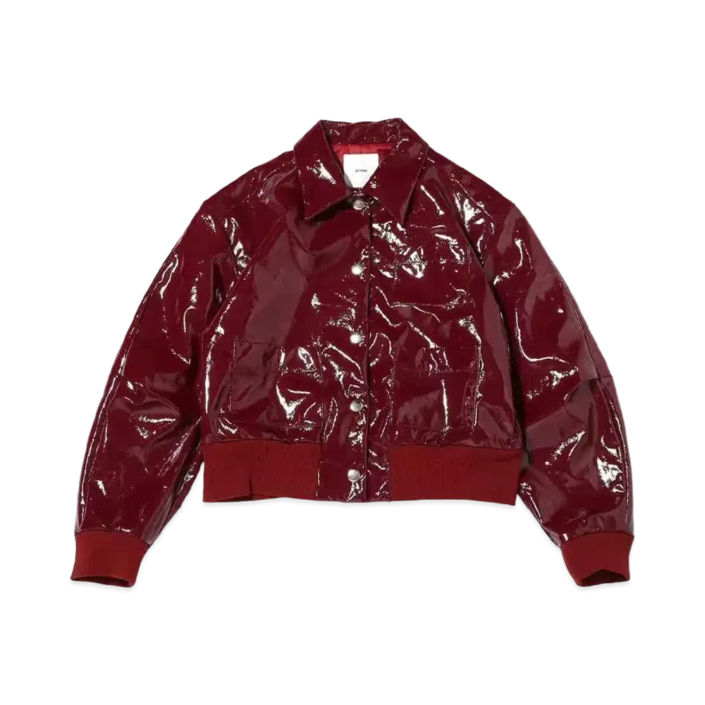 atmos pink Enamel Blouson "Bordeaux"