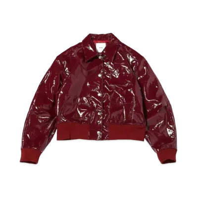atmos pink Enamel Blouson "Bordeaux"
