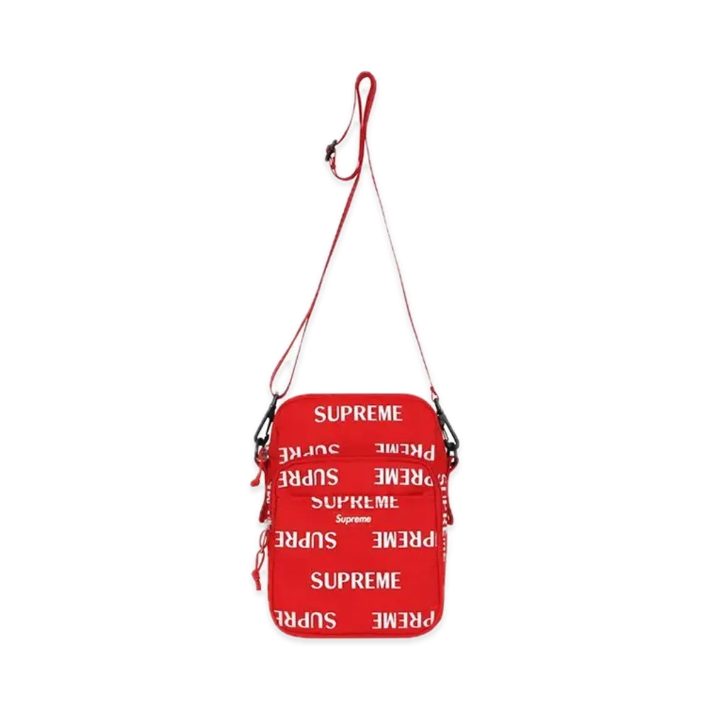 Supreme 3M Reflective Repeat Shoulder Bag "Red"