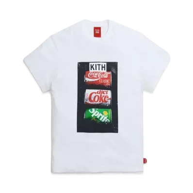 KITH Coca-Cola Flavors Vintage Tee "White"