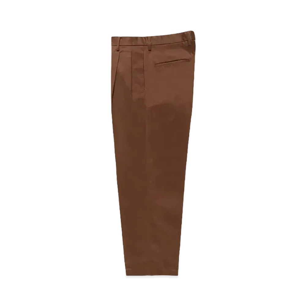 WACKO MARIA Double Pleated Chino Trousers "Brown"