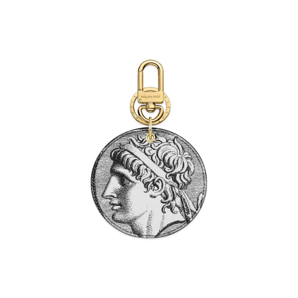 Louis Vuitton Cameo Coin Illustre Bag Charm and Key Holder