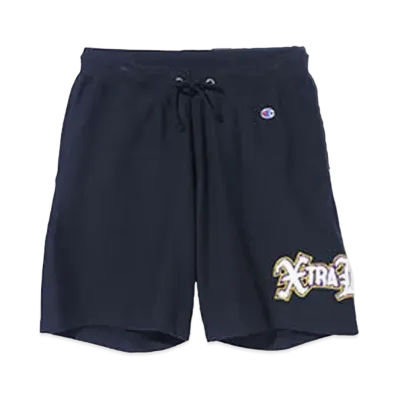 XLARGE x Champion Reversible Weave Sweat Shorts "Black"