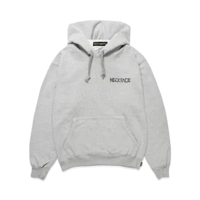 WACKO MARIA x NECKFACE Heavy Weight Hooded Sweat Shirt "Gray"
