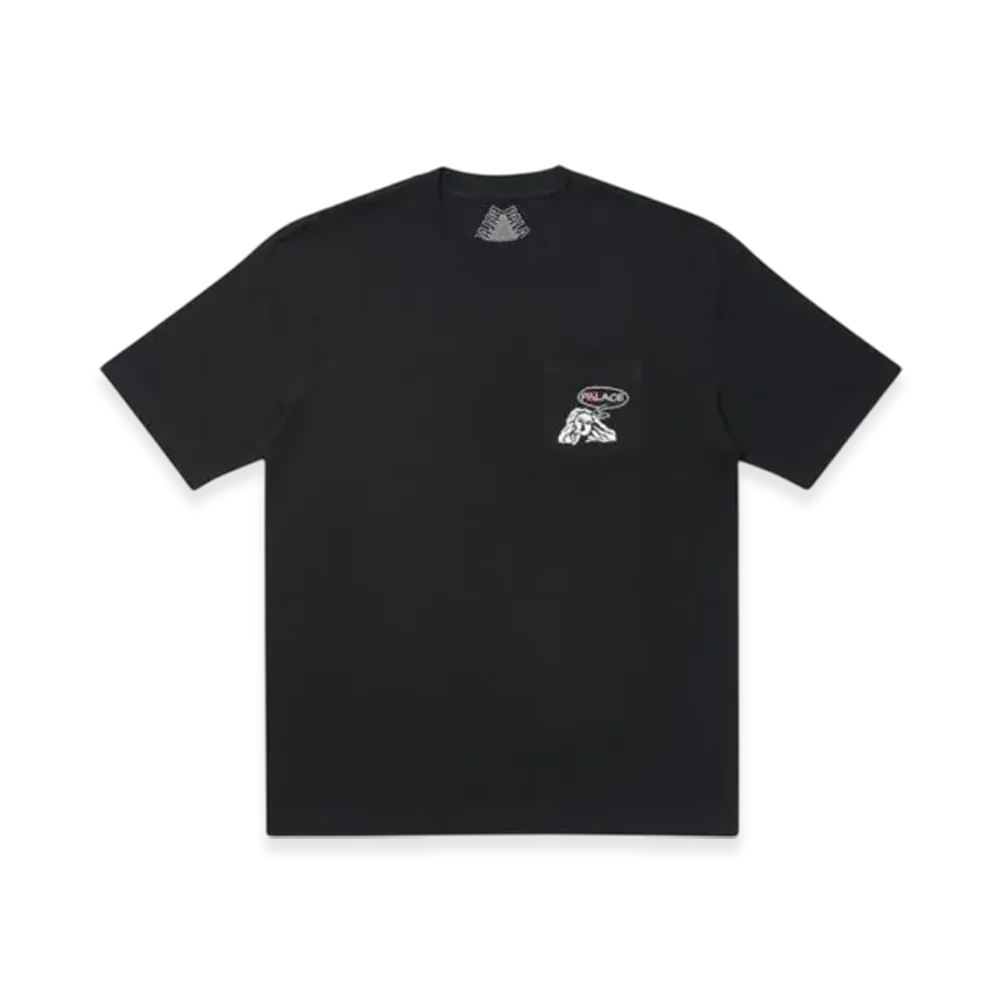 PALACE Peace Pocket T-Shirt "Black"