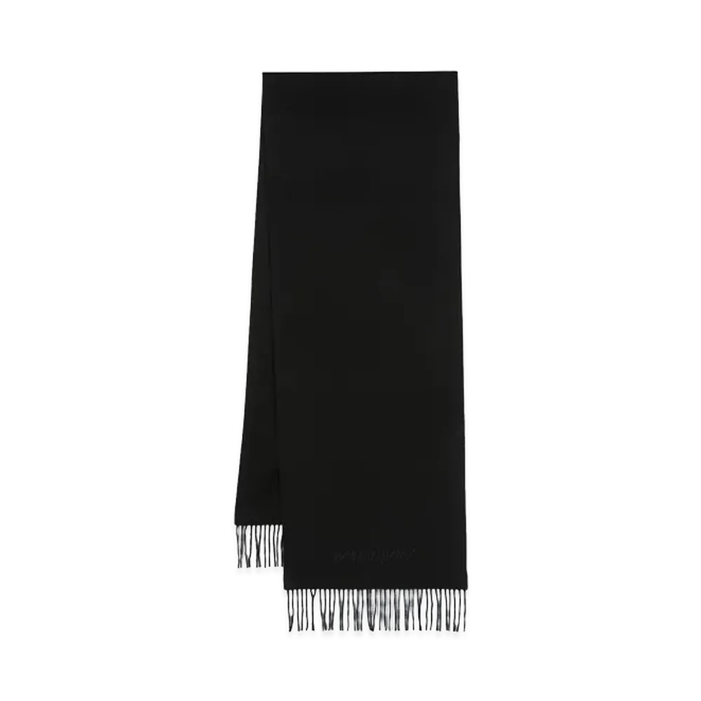 Saint Laurent 'Saint Laurent' Scarf "Black"