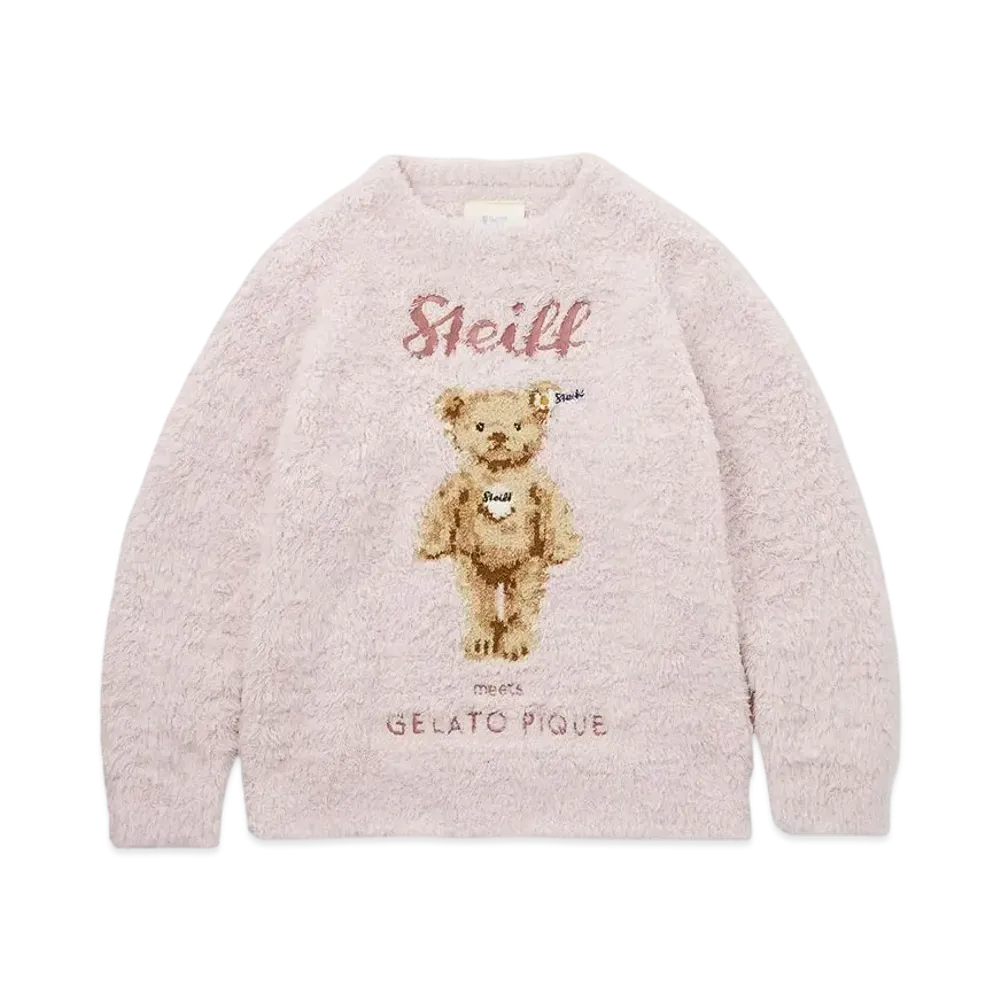 GELATO PIQUE x Steiff Junior Gelato James Jacquard Pullover "Pink"