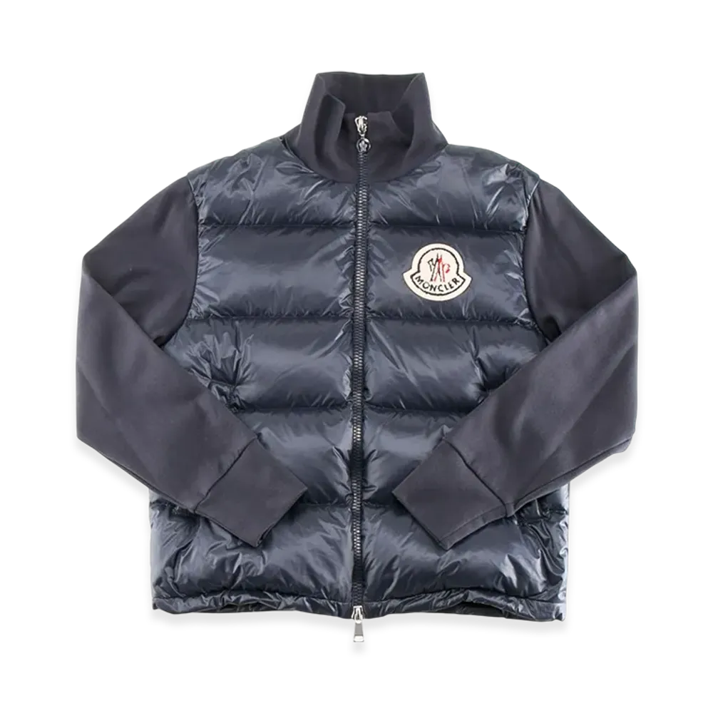 Moncler Women's Zip-Up Cardigan "Navy"