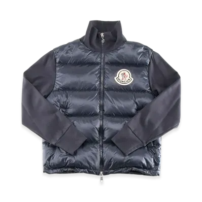 Moncler Women's Zip-Up Cardigan "Navy"