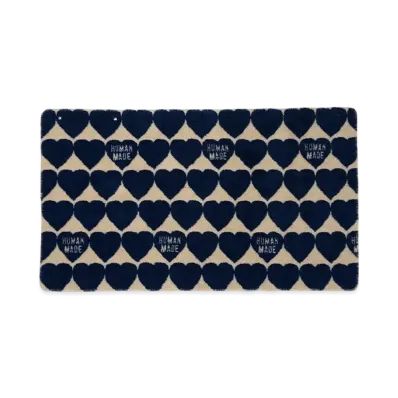 HUMAN MADE Heart Fleece Blanket "Blue"