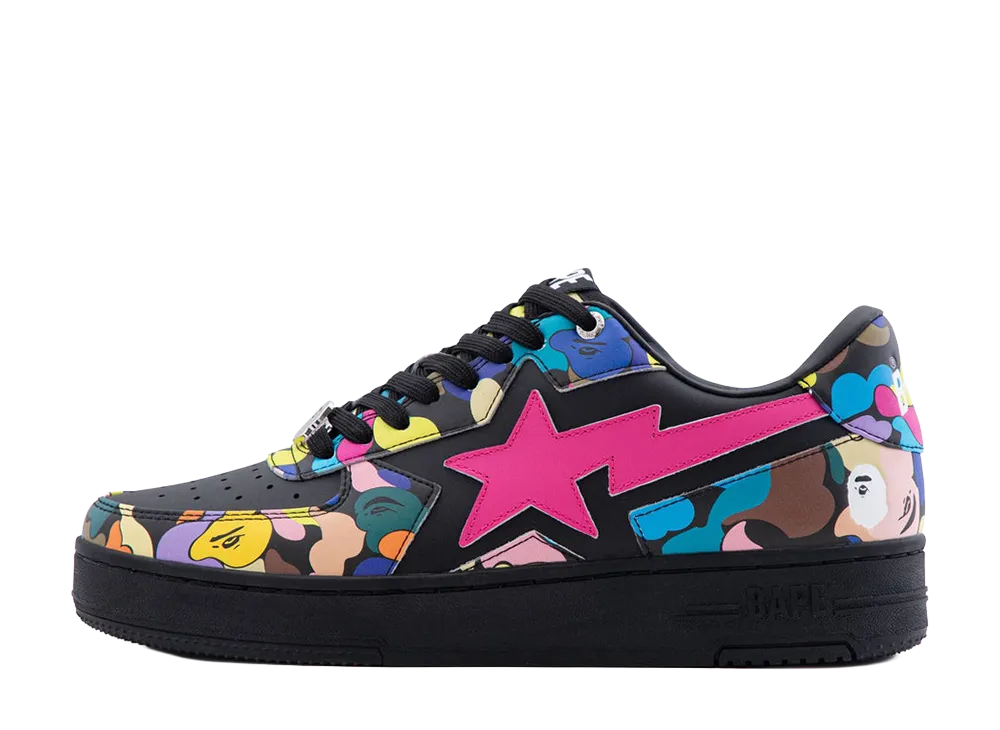 A BATHING APE BAPE STA ICON #2 "Black"
