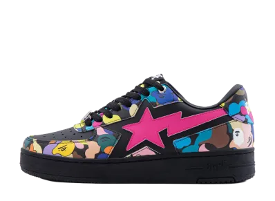 A BATHING APE BAPE STA ICON #2 "Black"