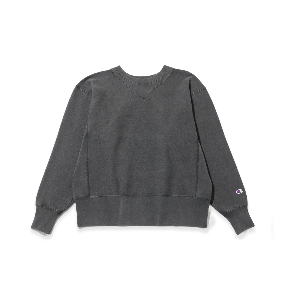 Champion x V.A. Reverse Weave Vintage Wash Sweat "Black"