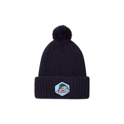 Supreme Marlin Patch Beanie "Navy"