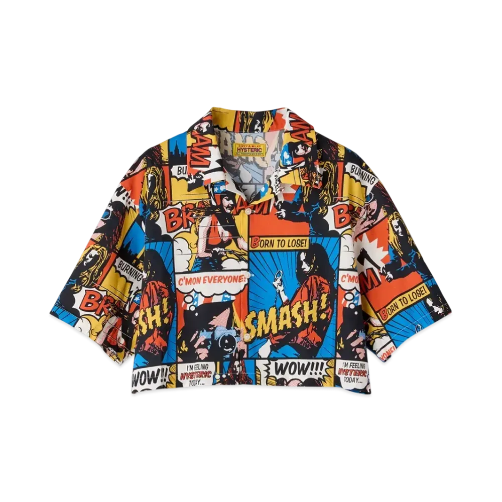HYSTERIC GLAMOUR Feeling Hysteric Pattern Shirt "Others"