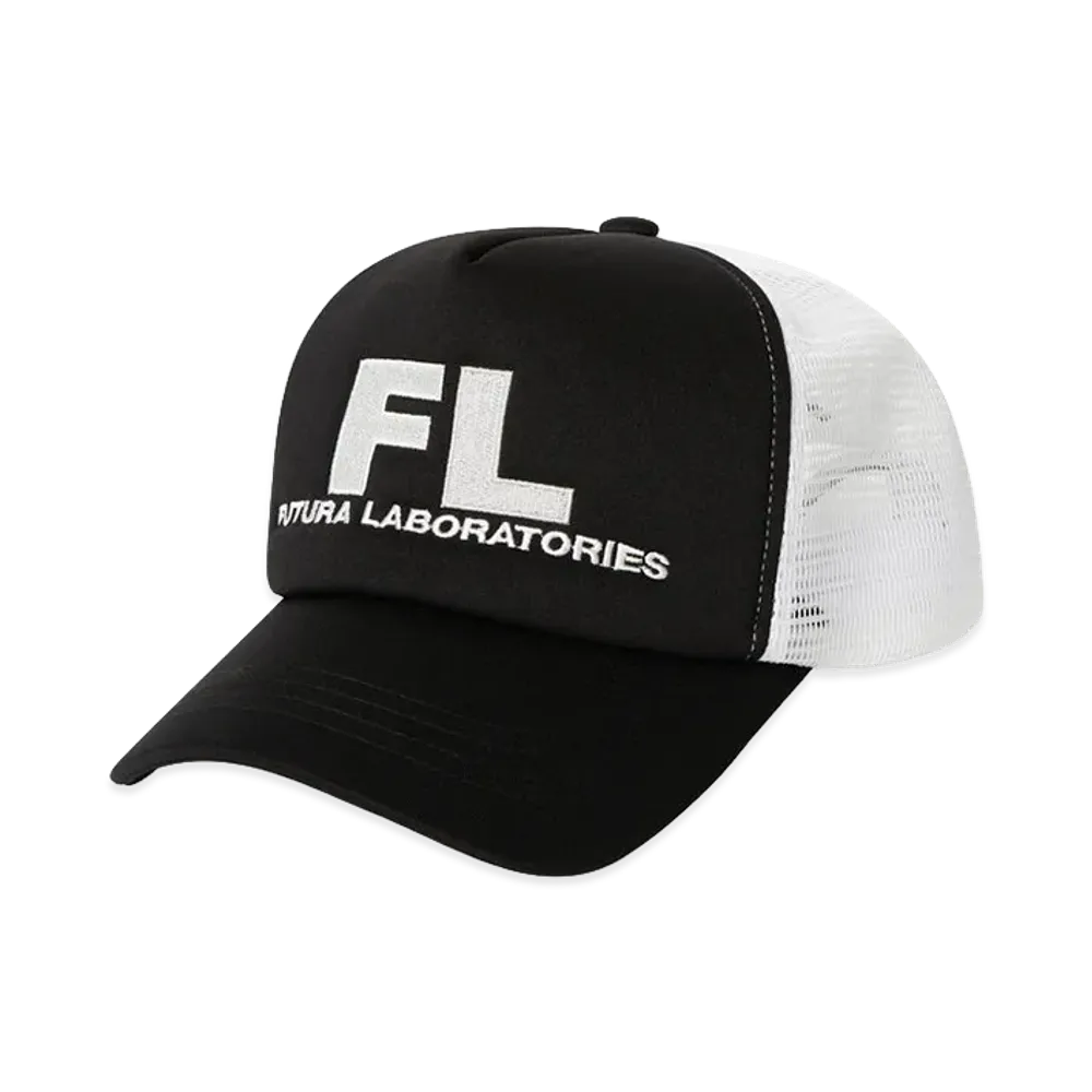 thisisneverthat x Futura LaboratoriesMesh Trucker Cap "Black"