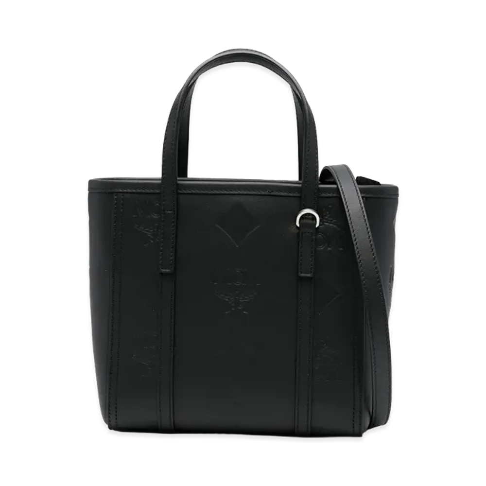 MCM Women's Leather Mini Toni Handbag "Black"