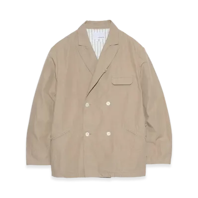 nanamica Double Breasted Club Jacket "Beige"