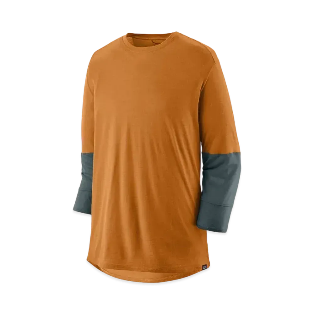Patagonia Men's Merino 3/4 Sleeve Bike Jersey "Caramel"