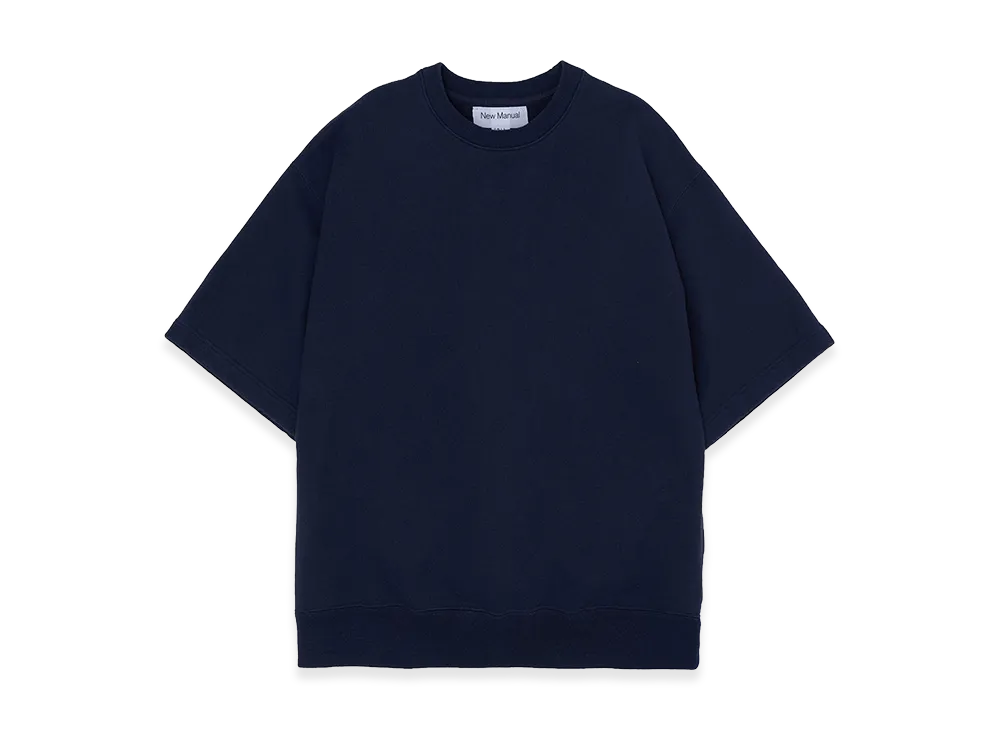 New Manual Sweat Short Sleeve P/O "Navy"