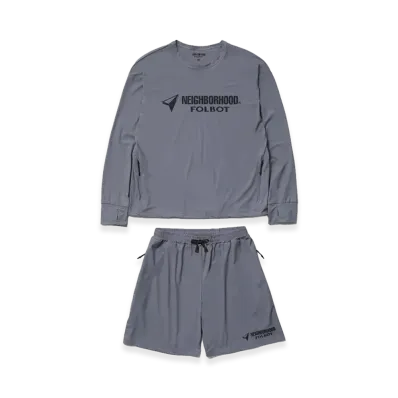 NEIGHBORHOOD x FOLBOT . Physical Fitness Uniform "Gray"