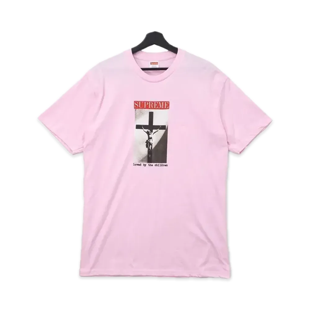 シュプリーム ラブ バイ ザー チルドレン Tシャツ "ピンク"