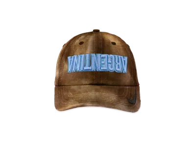 Travis Scott Cactus Jack x Nike Argentina Distressed Total 90 Hat "Brown"