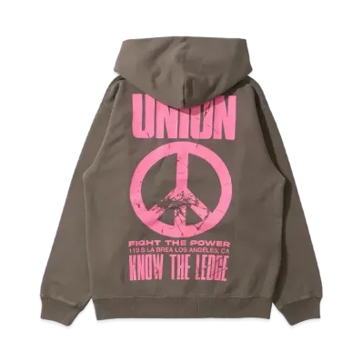 UNION Fight Hood "Dark Gray Pigment"