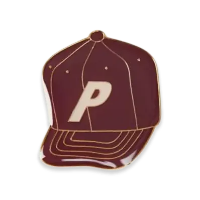 PALACE Stadium Hat Pin Badge "Brown"
