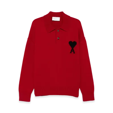 AMI PARIS Sweater "Red"