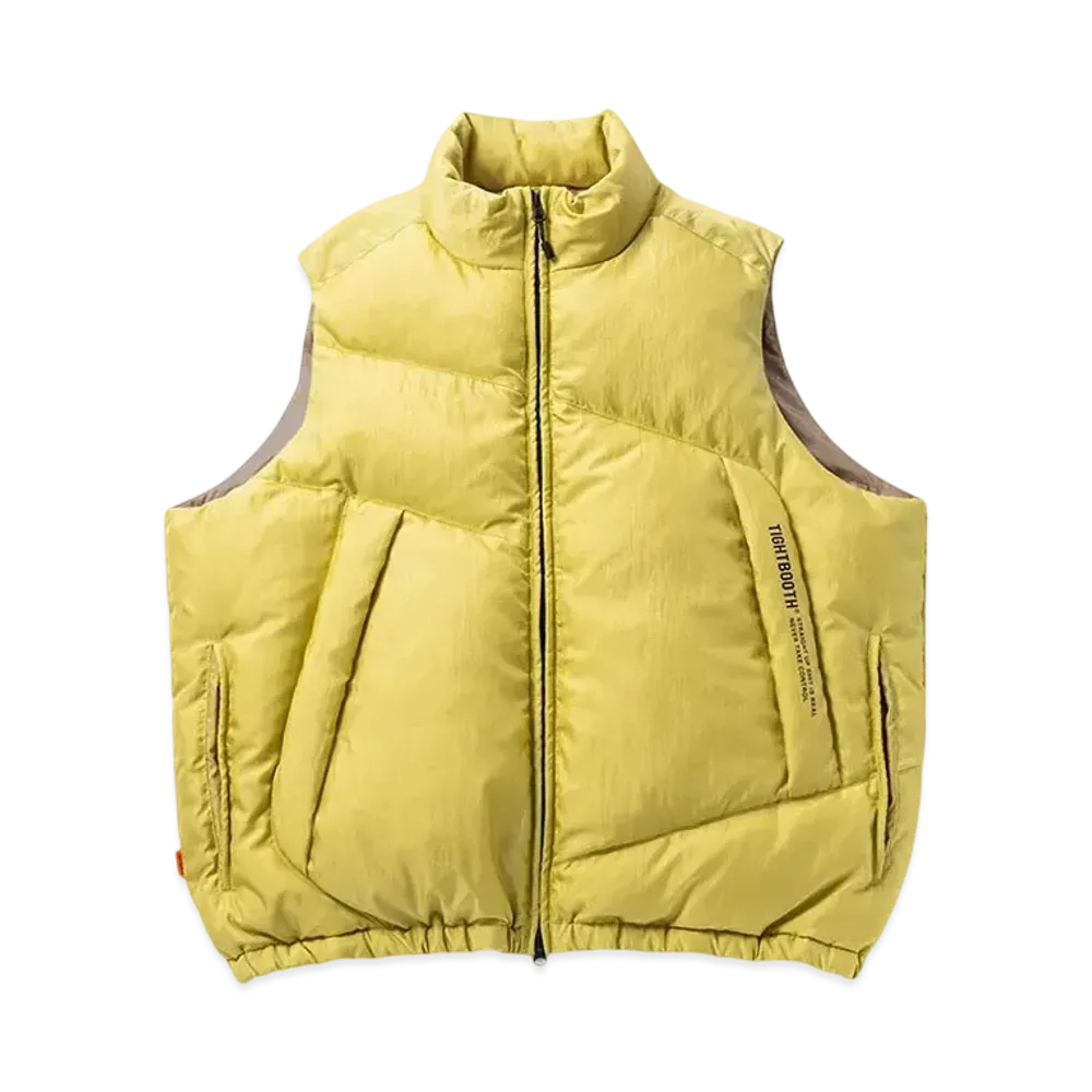 TIGHTBOOTH Pa Down Vest "Yellow"