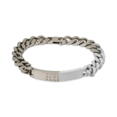 MM6 Maison Margiela Bracelet "Palladio Polished/ White"