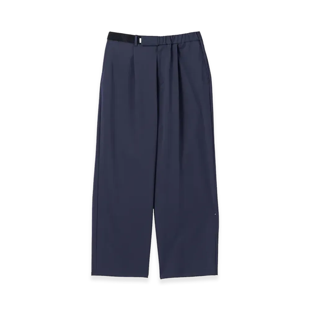 Graphpaper Compact Ponte Wide Chef Pants "Navy"
