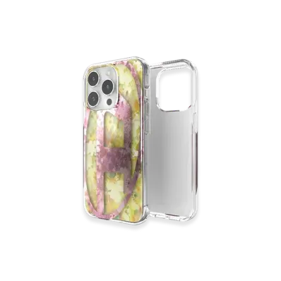 Diesel 60056 Aop Case Iphone 15 Pro "Pink Yellow"
