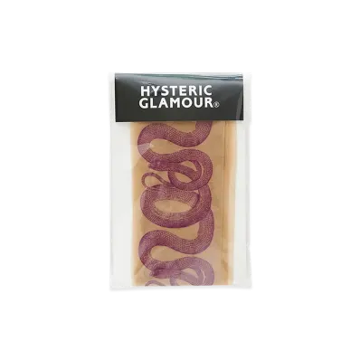 HYSTERIC GLAMOUR Snake Loop Stockings "Purple"
